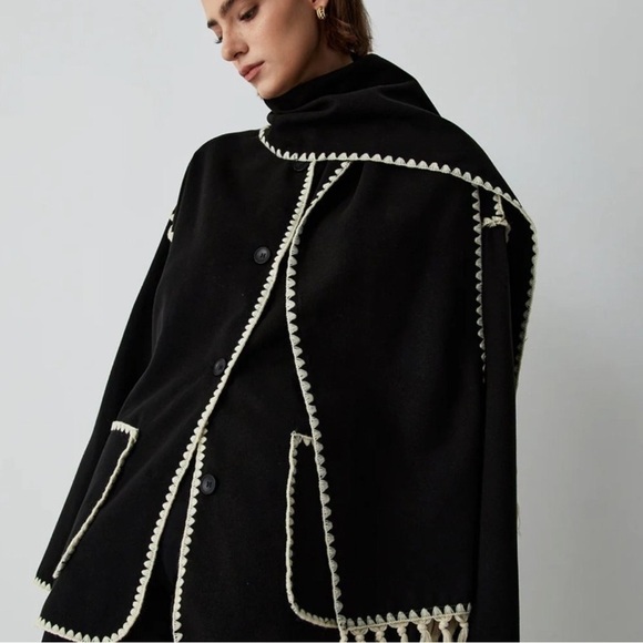 Commense Contrast Trim Jacket - Picture 3 of 6